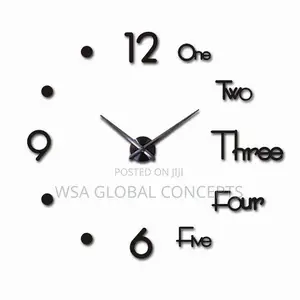 3D Wall Clock DIY