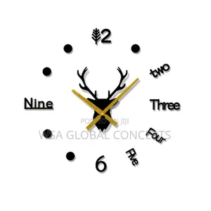 3D Wall Clock DIY