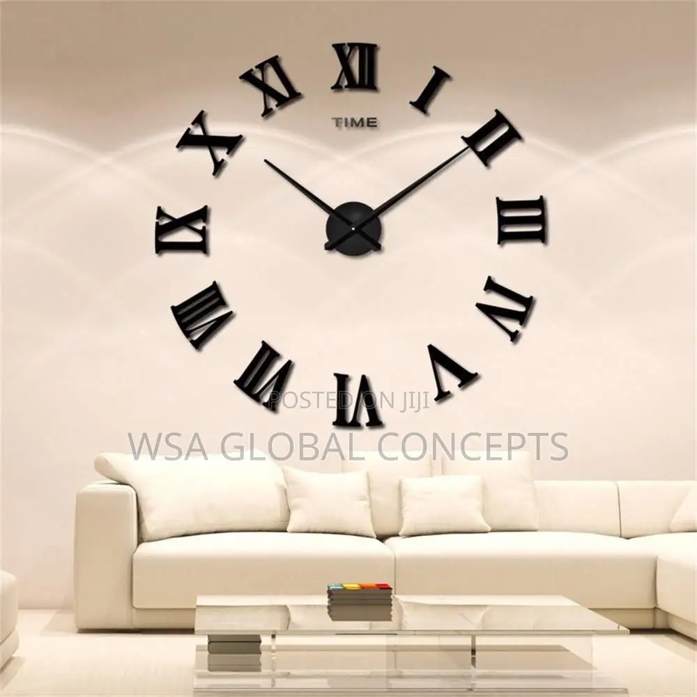 3D Wall Clock DIY