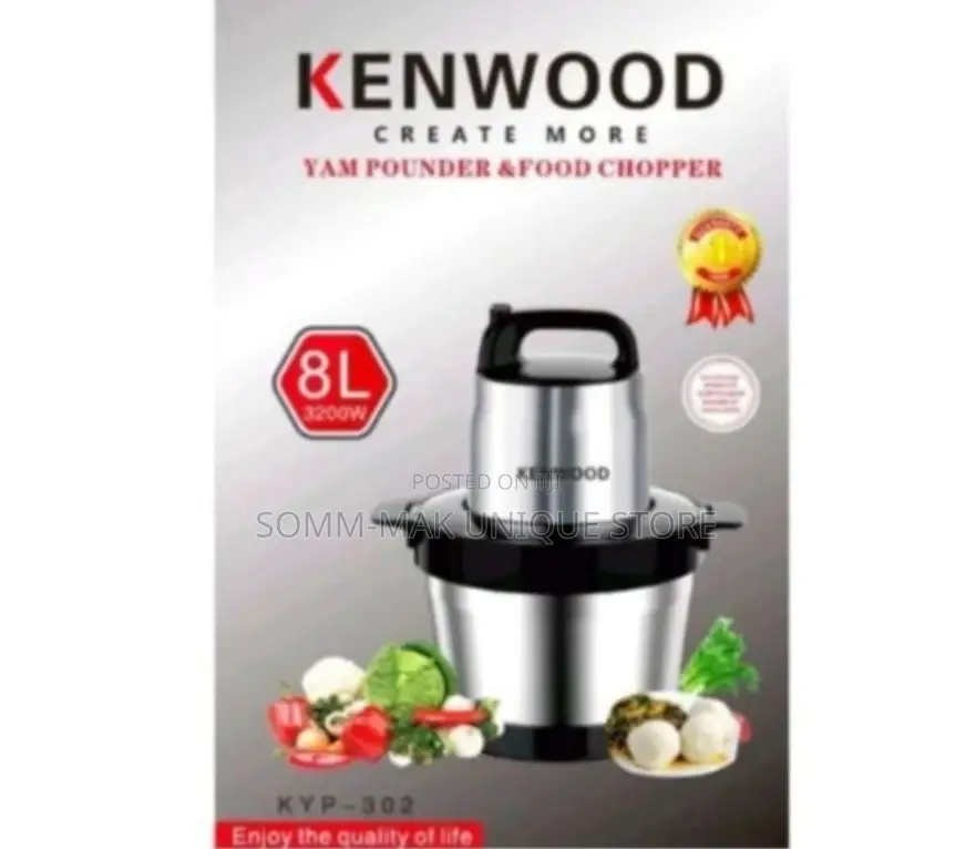 Yam Pounder Food Processors - 8L - 2500w