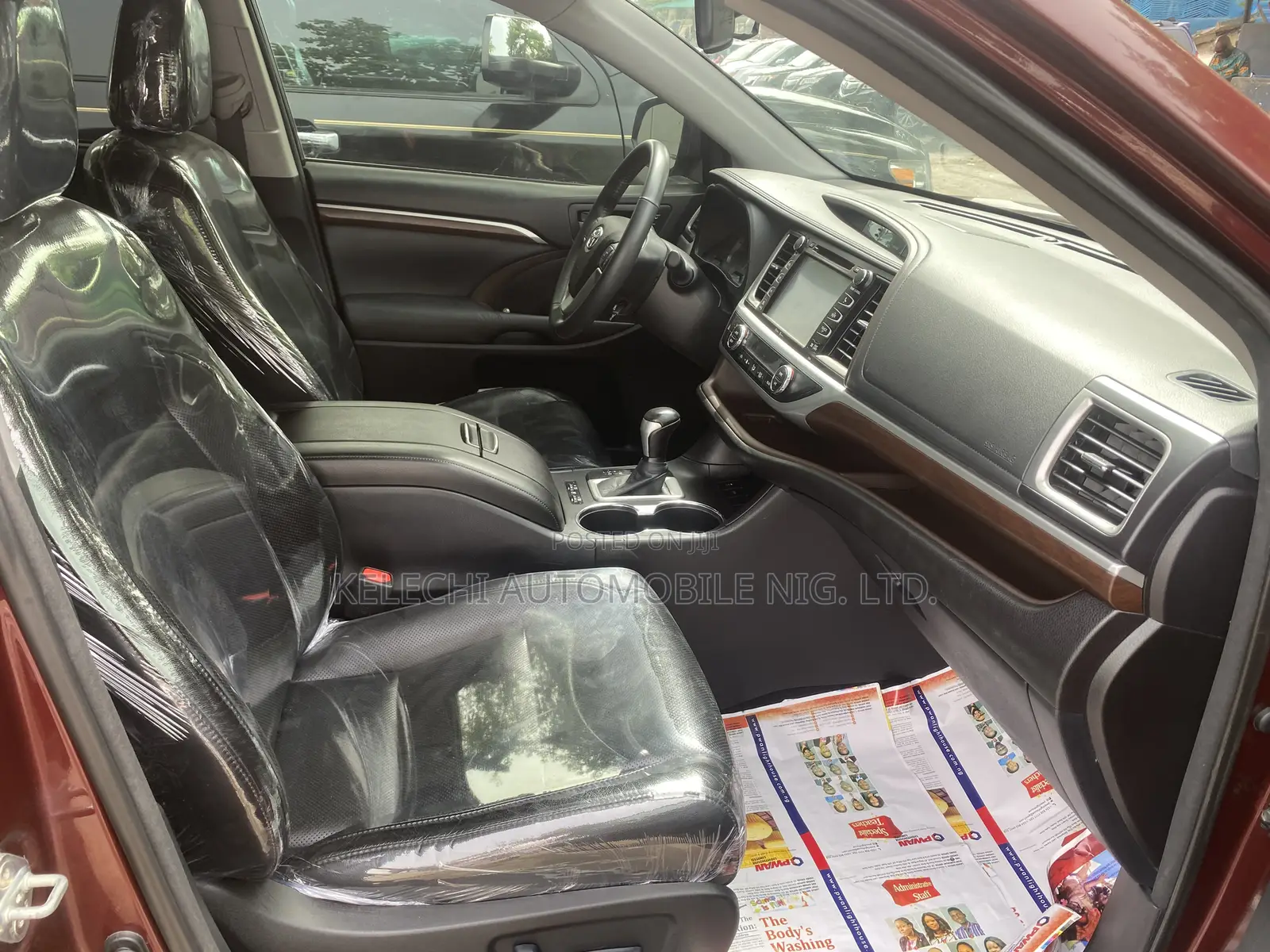 Toyota Highlander 2017 Red