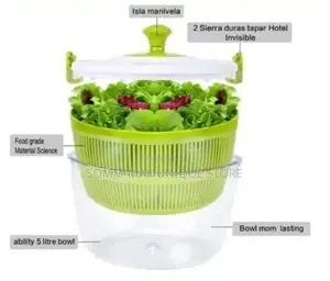 Salad Spinner With Basket - 5l