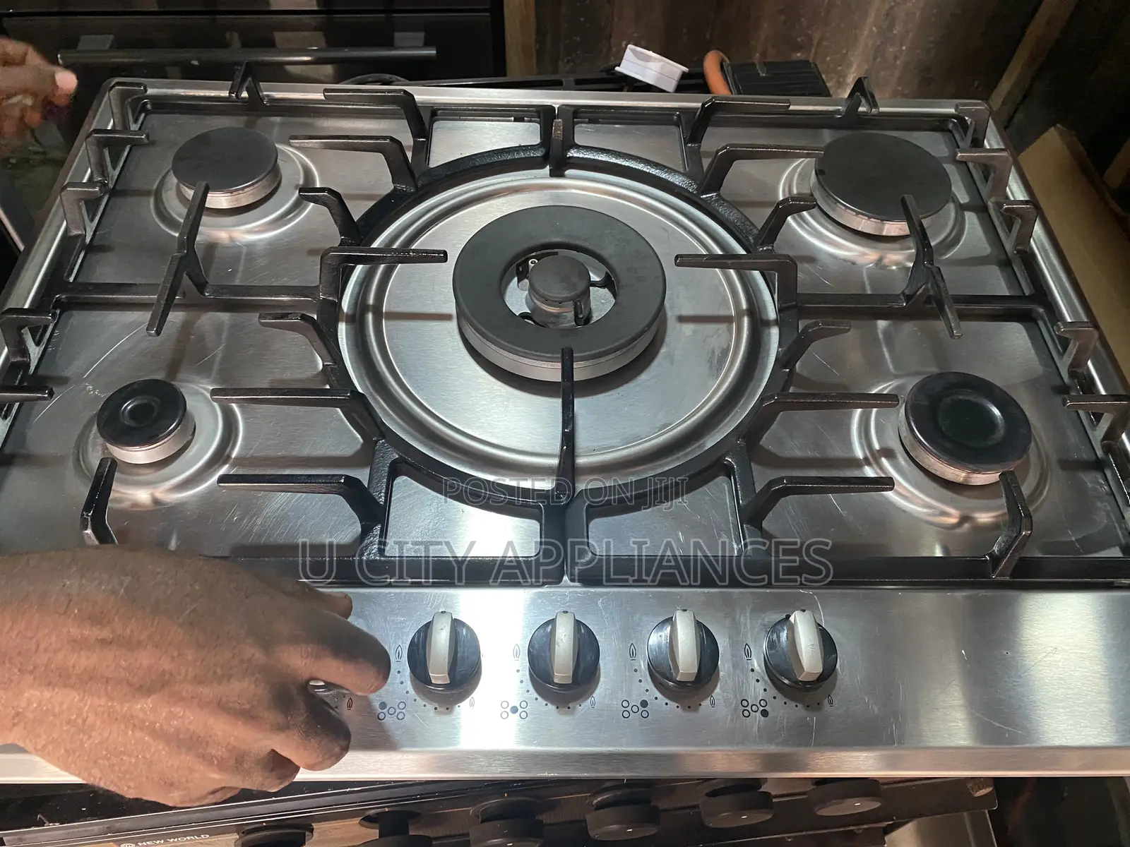 5 Burners Table Top Gas