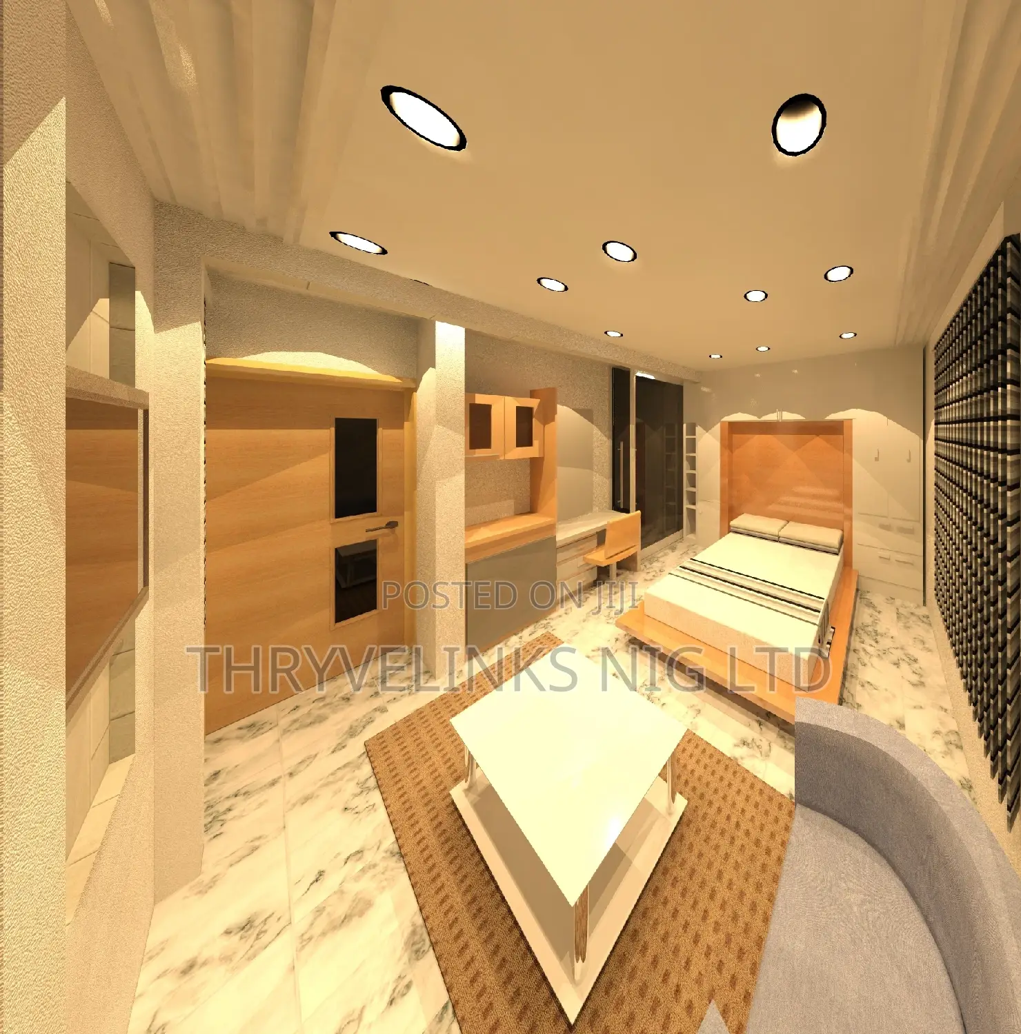 Well Drawn Architectural Plan Plus 3d View