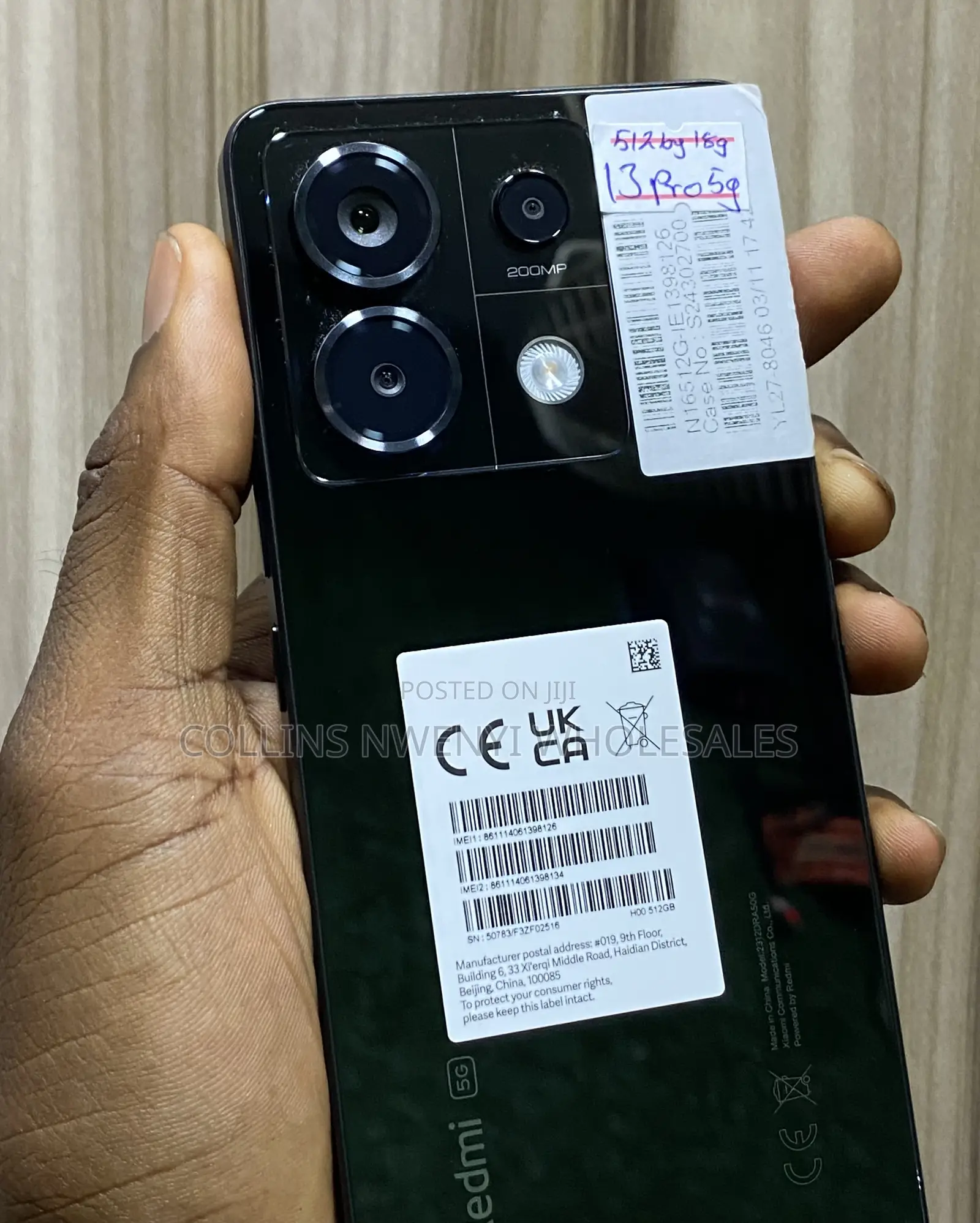 Xiaomi Redmi Note 13 Pro 512 GB Black