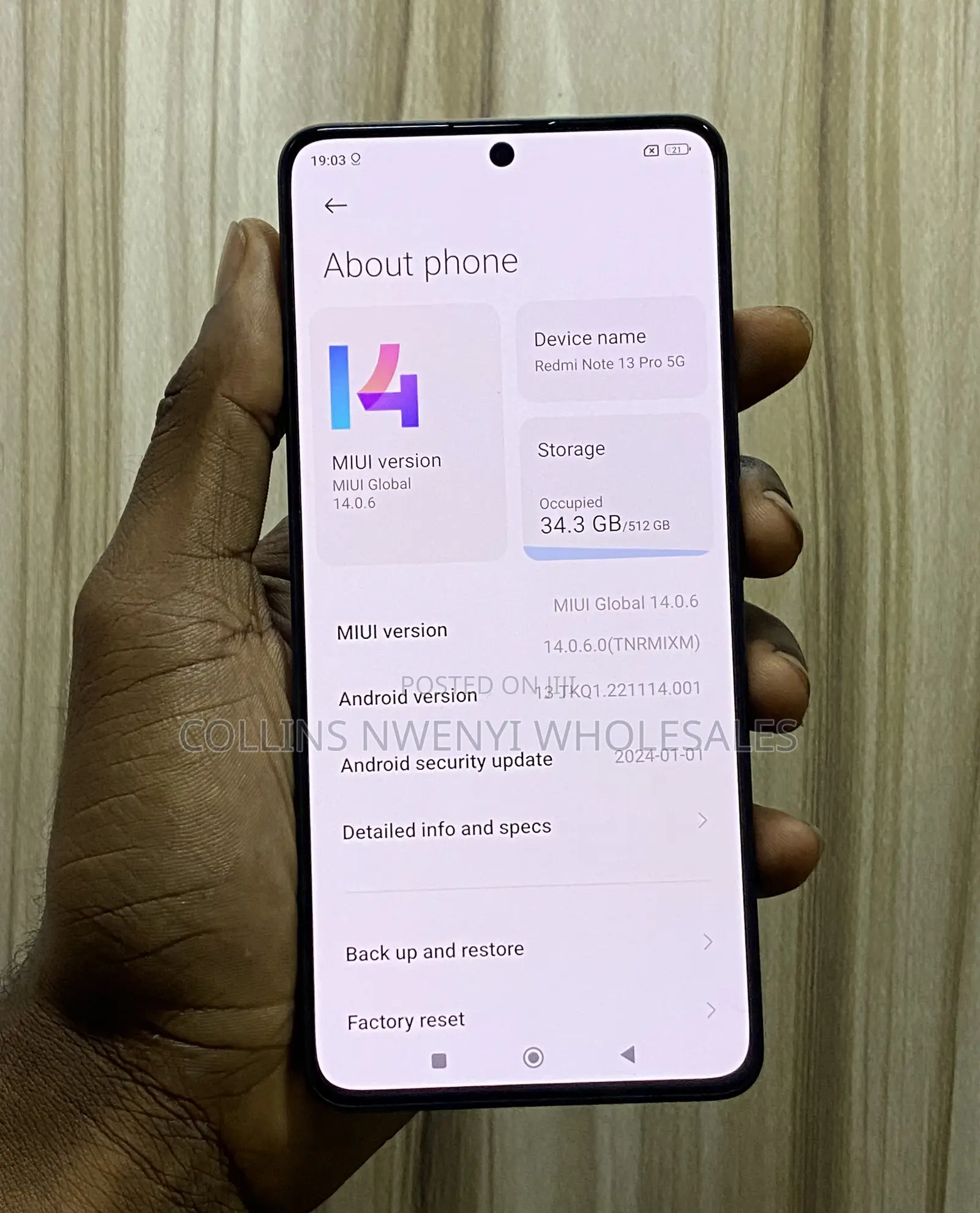 Xiaomi Redmi Note 13 Pro 512 GB Black