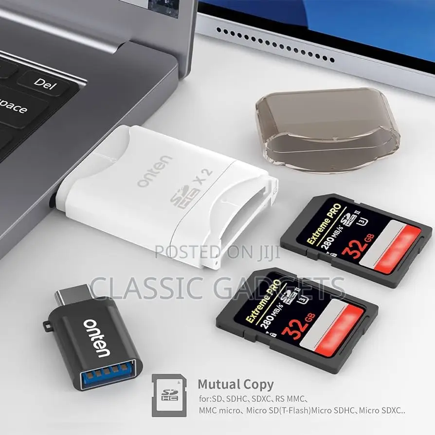 Onten KSS-C3 2-in-1 Usb3.1 Gen1 Dual Sd Card Reader