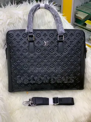 Photo - Classic Leather Men’S Business Laptop Bag