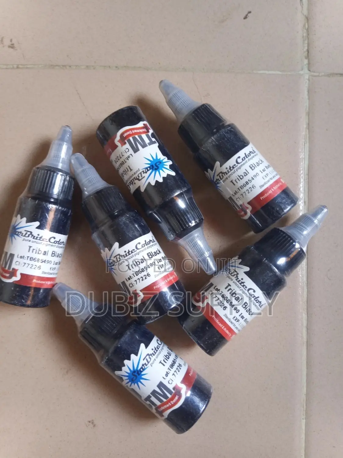 Original Star Brite Tattoo Inks