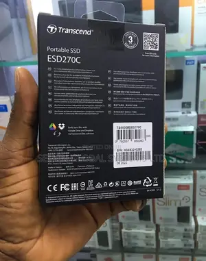 Portable Transcend 500gb External SSD Harddrives