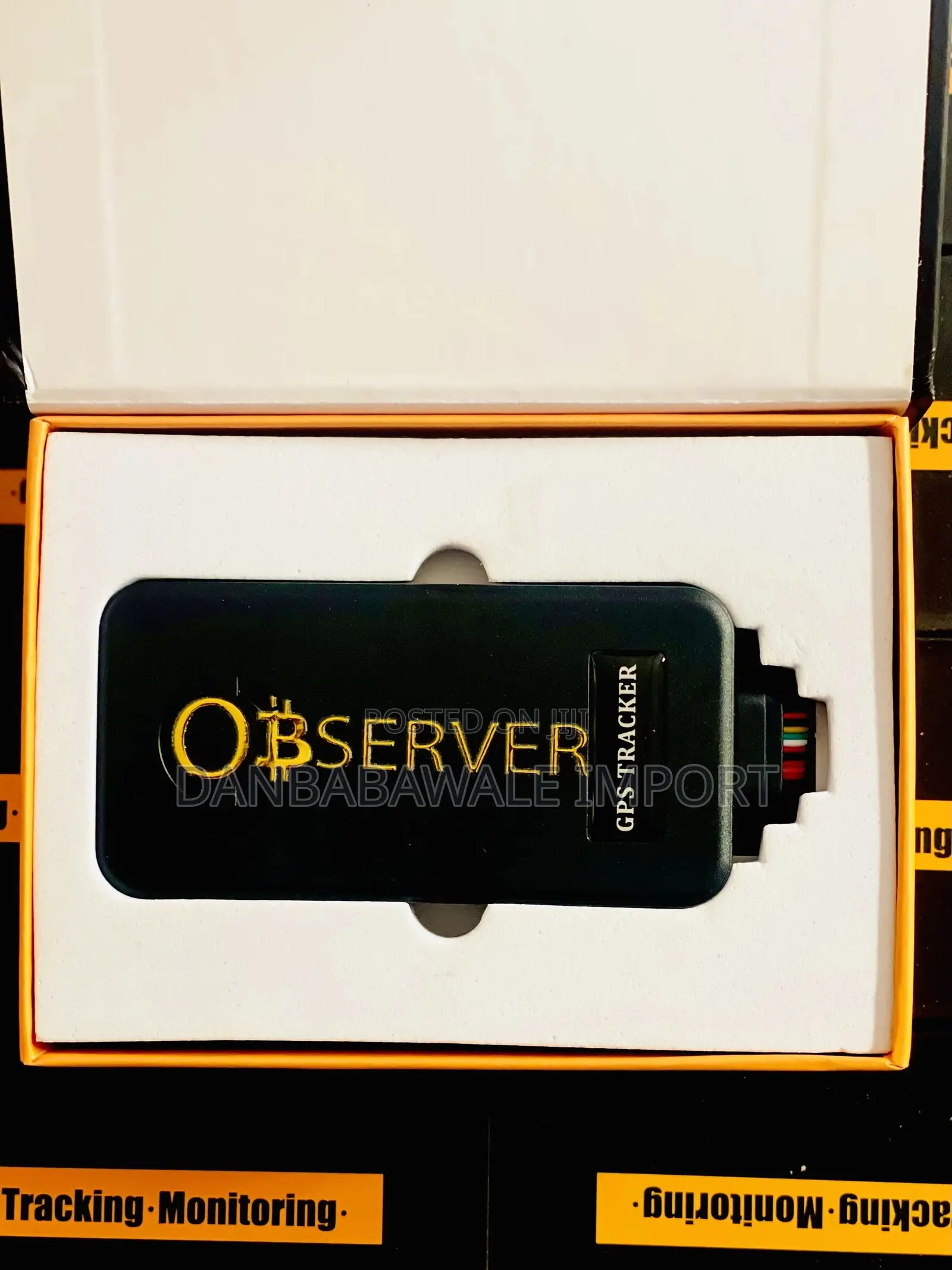 Observer Car Tracker GPS + 4g Can Stop Car on Phone