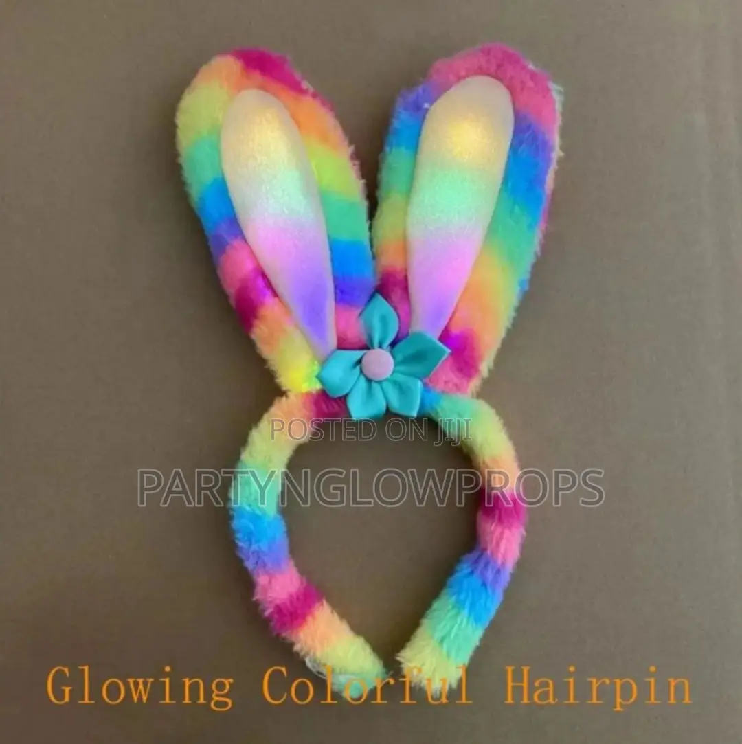 Led Bunny Headbands/Glow Headbands /Led Hair Wreath