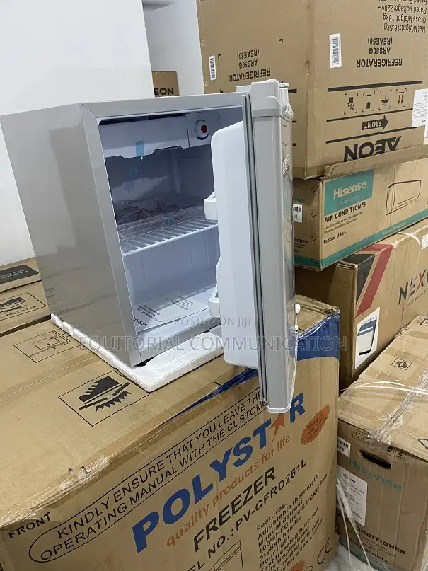 Aeon 45L High-Quality Gray Refrigerator