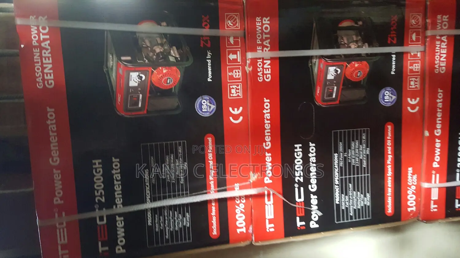 Itec 3kva Generator Available With Warranty