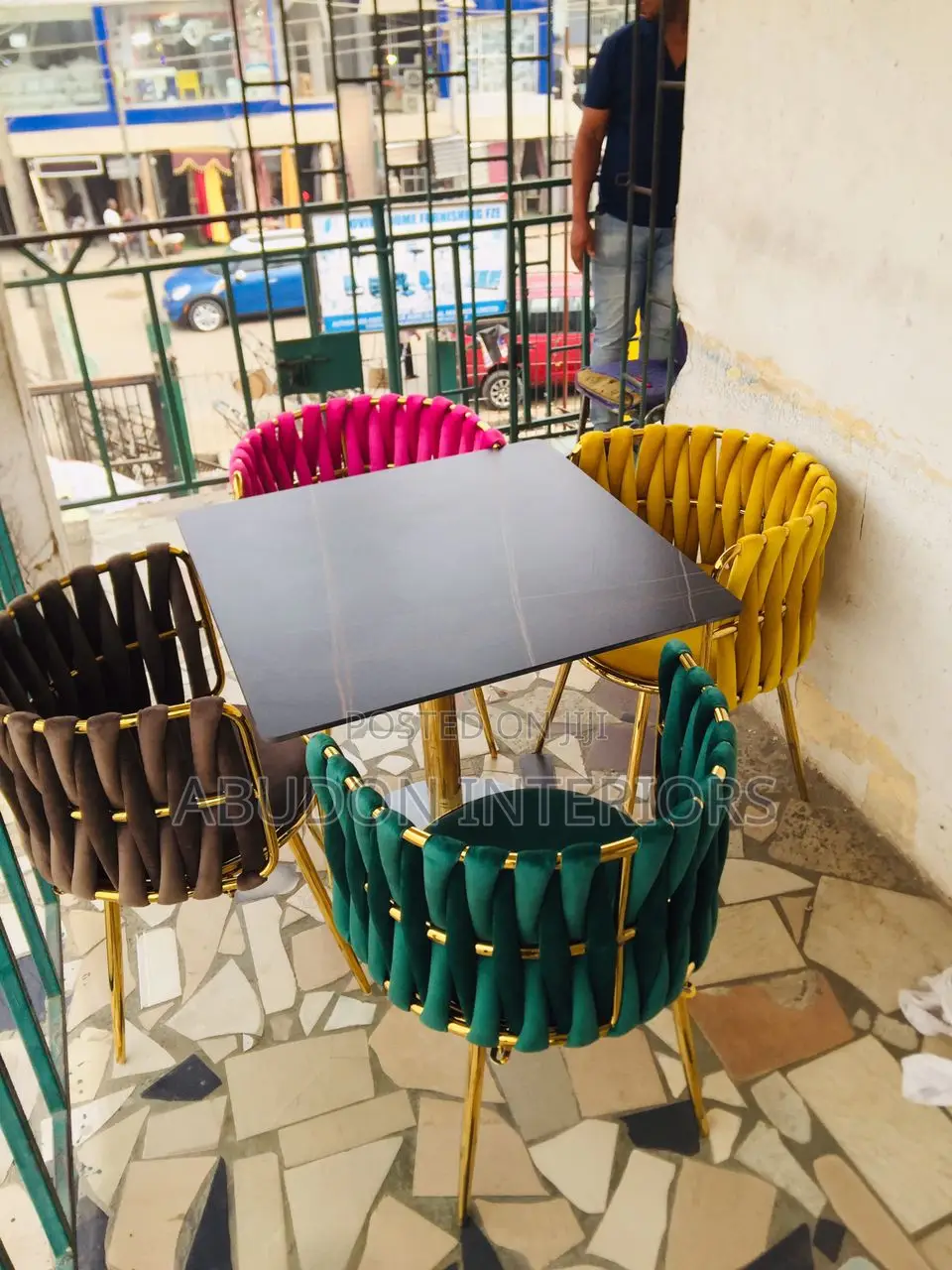 4 in 1 Square Dining Set