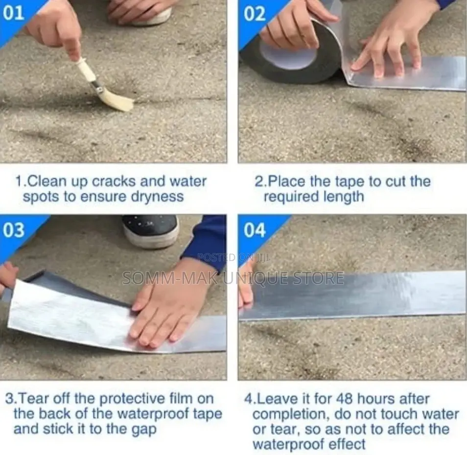 Self Adhesive Waterproof Aluminum Tape - 5m