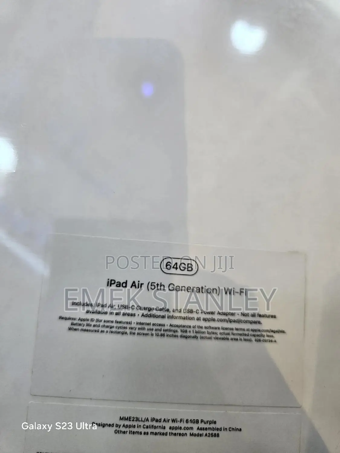 New Apple iPad Air (2022) 64 GB