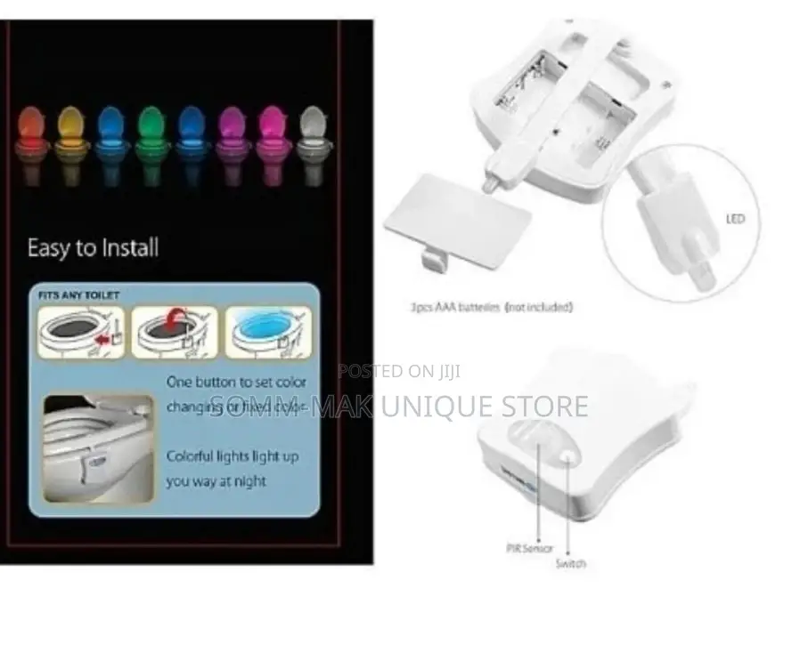 Toilet Light - Motion Activated Bowl Light
