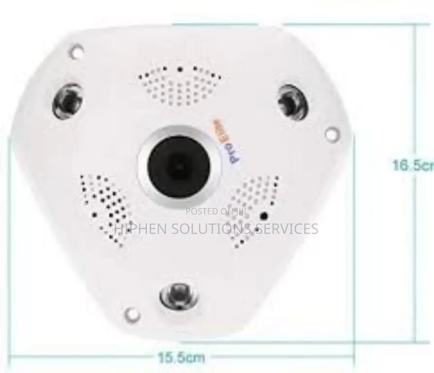 360 Degree Fisheye Vision Panoramic CCTV Security