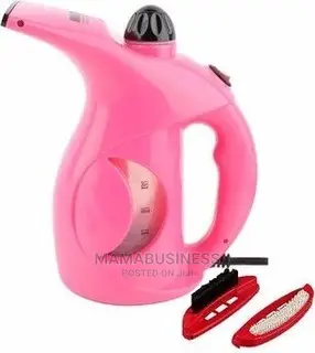 3 in 1 - Garment, Face and Cake Decorating Steamer - Pink