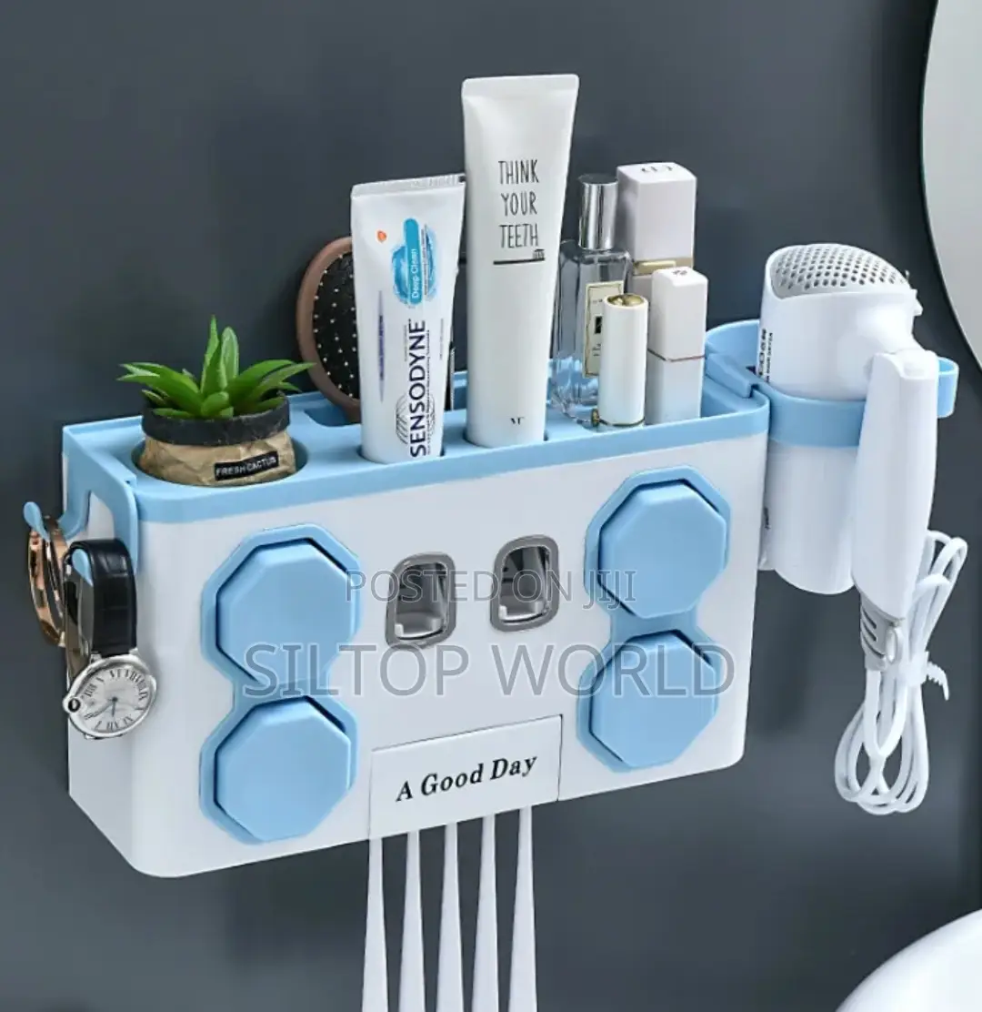 Steriliser Toothbrush and Paste Holder With 4cups