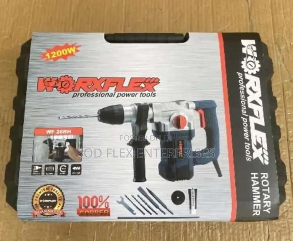 1200 Watt Work Flex Hammer Drill
