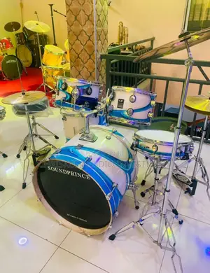 Sound Prince Pro 5piece Drumset With 2 Cymbals
