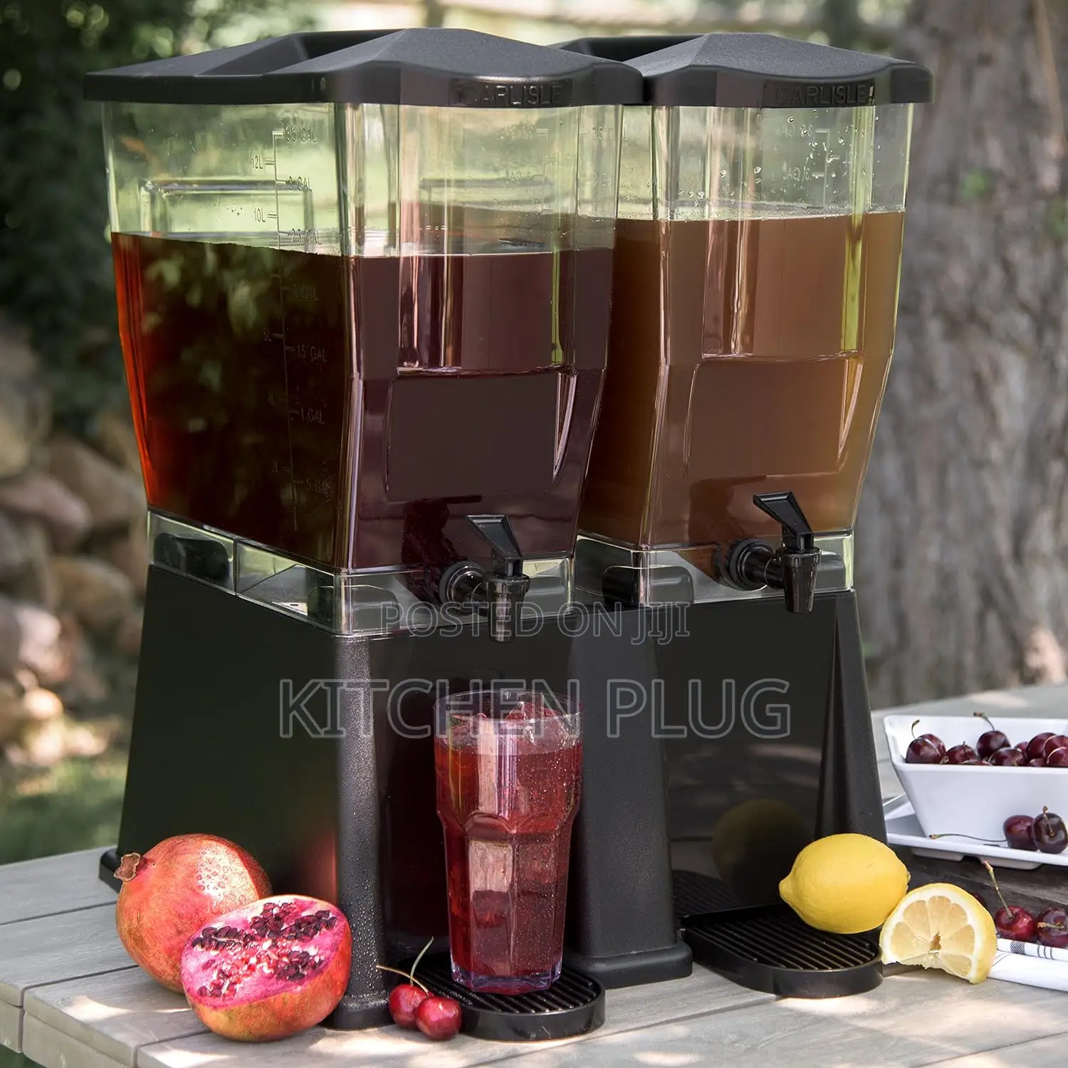 Double Beverage Dispenser - 『Both Is 11 Litres = 22 Litres 』