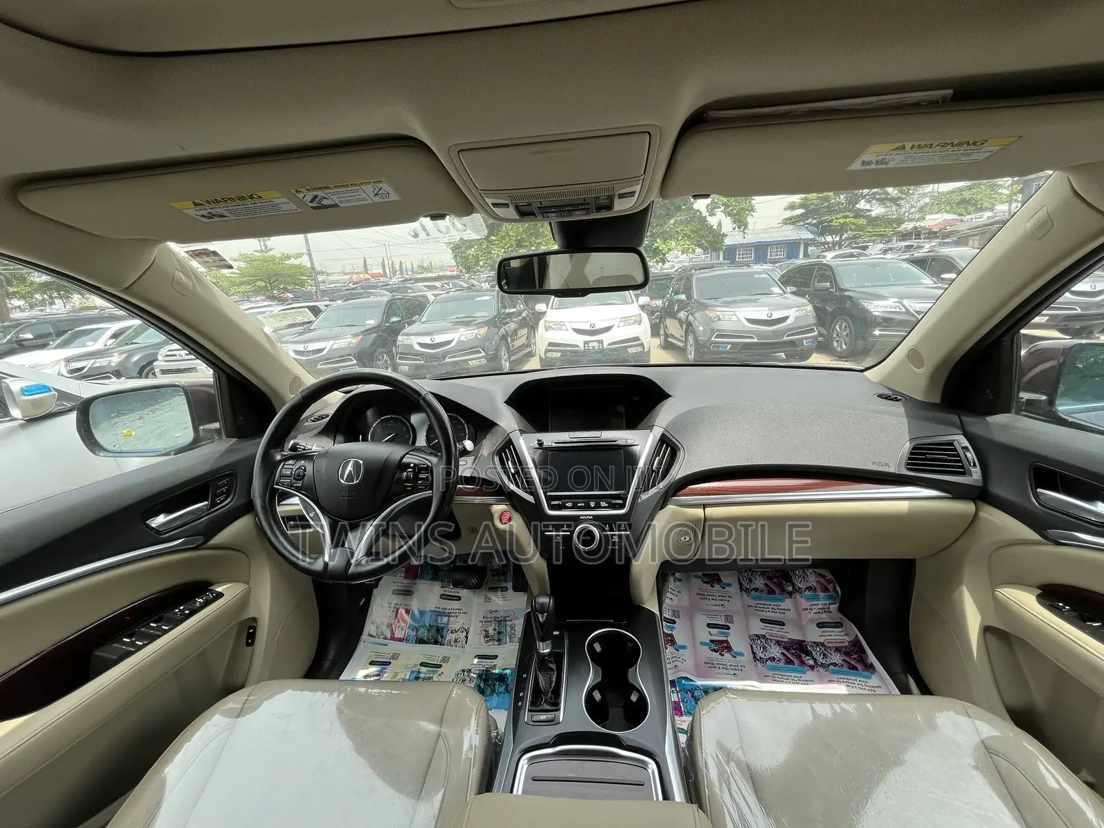 Acura MDX 2015 Red