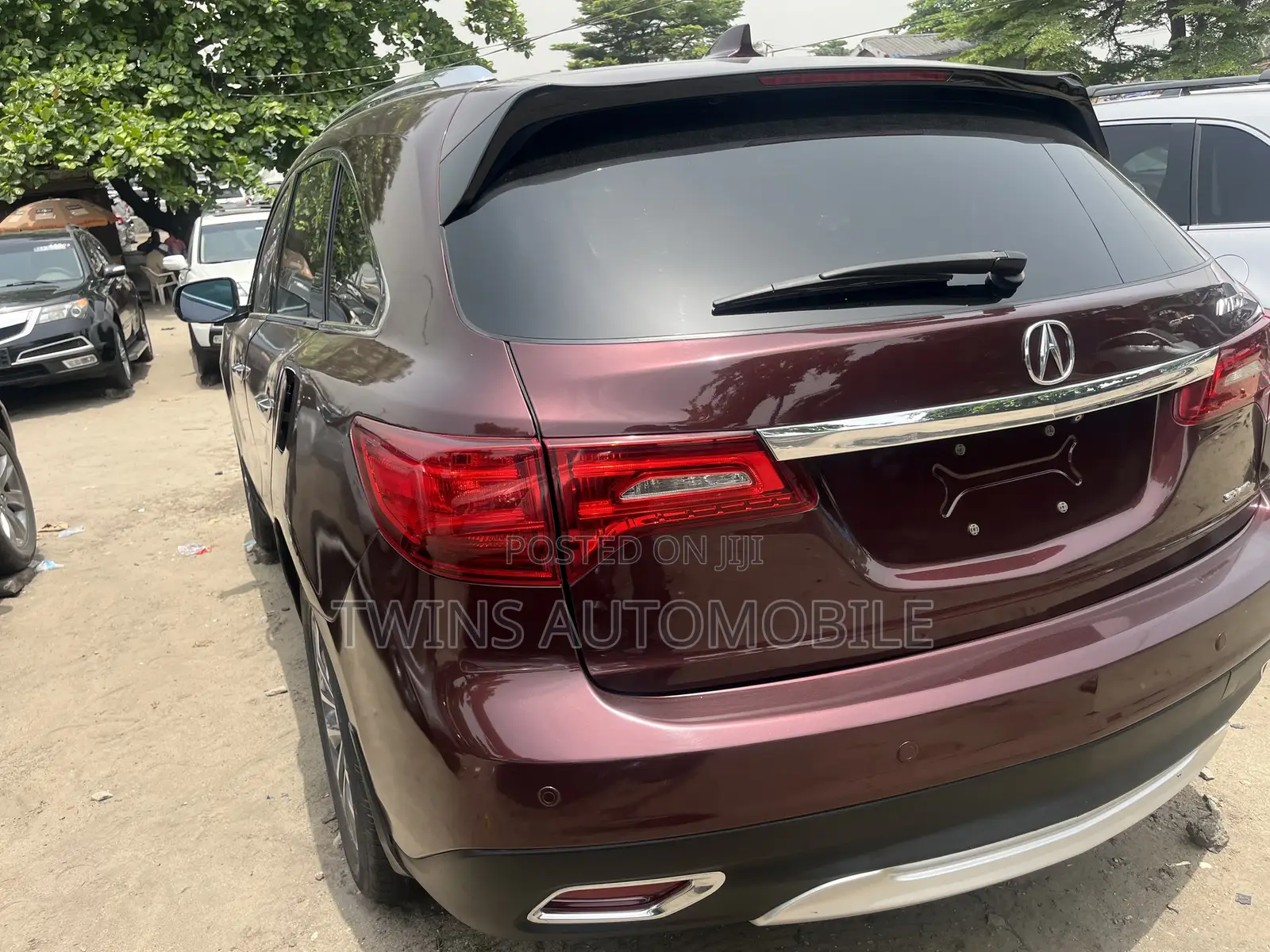 Acura MDX 2015 Red