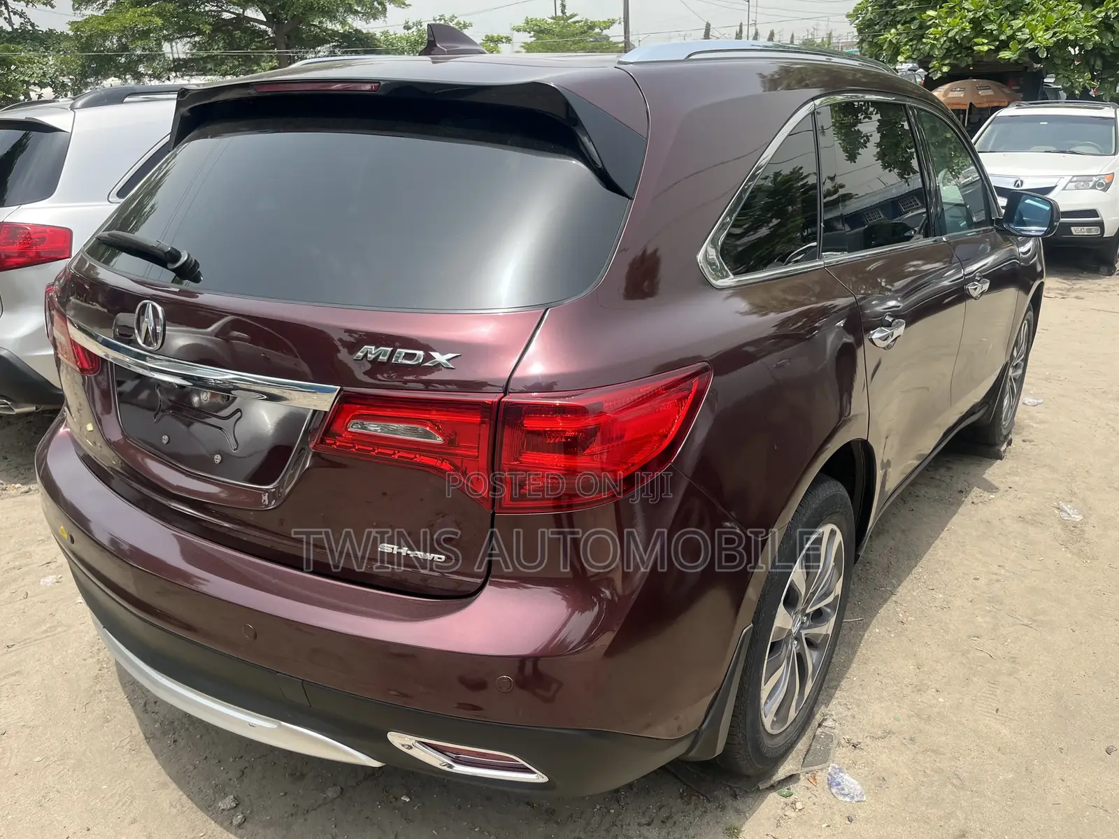 Acura MDX 2015 Red