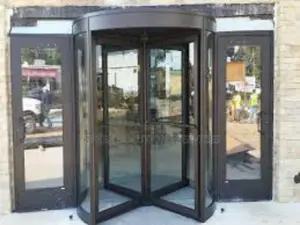 Automatic Revolving Door With Diameter 3,60m To 5,40m