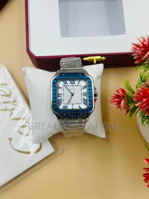 Cartier Chain Wristwatch With Box  Mixed Color