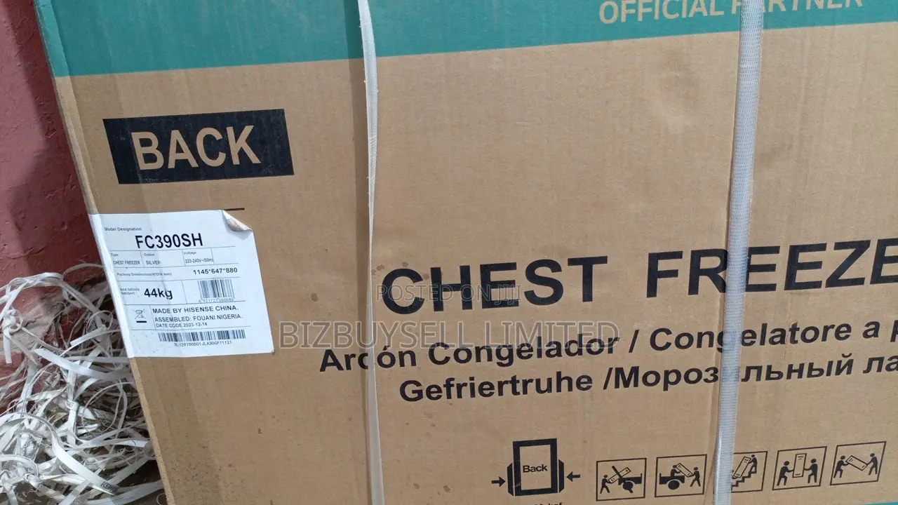 297L Hisense Chest Freezer.