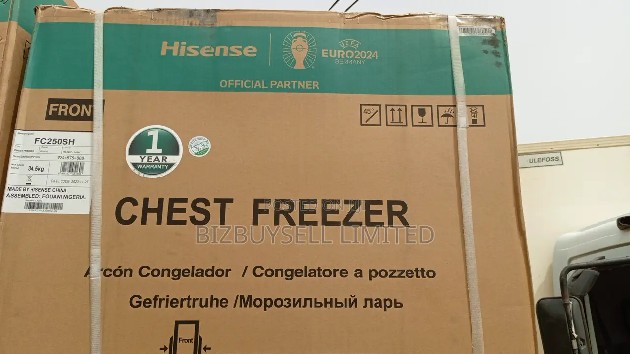 200l Hisense Chest Freezer.