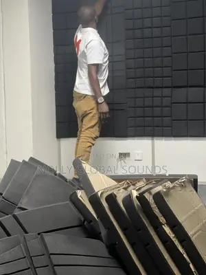Sells And Installation Of Studio Wall Acoustic Foam Panels.