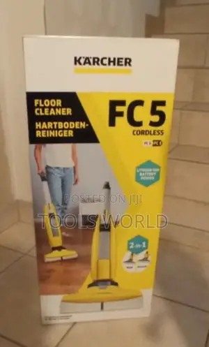 Karcher - FC 5 Cordless Mop Sanitize Hard Floor Cleaner