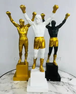 Rocky Resin Figurine