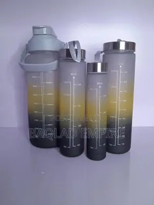 4 in 1 Motivational Water Bottle