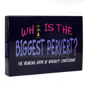 Who's the Biggest Pervert? The Naughty Confession Drink Game