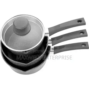 Salter Easy Pour 3 Piece Saucepan