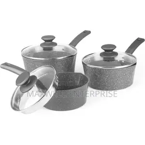 Salter Easy Pour 3 Piece Saucepan