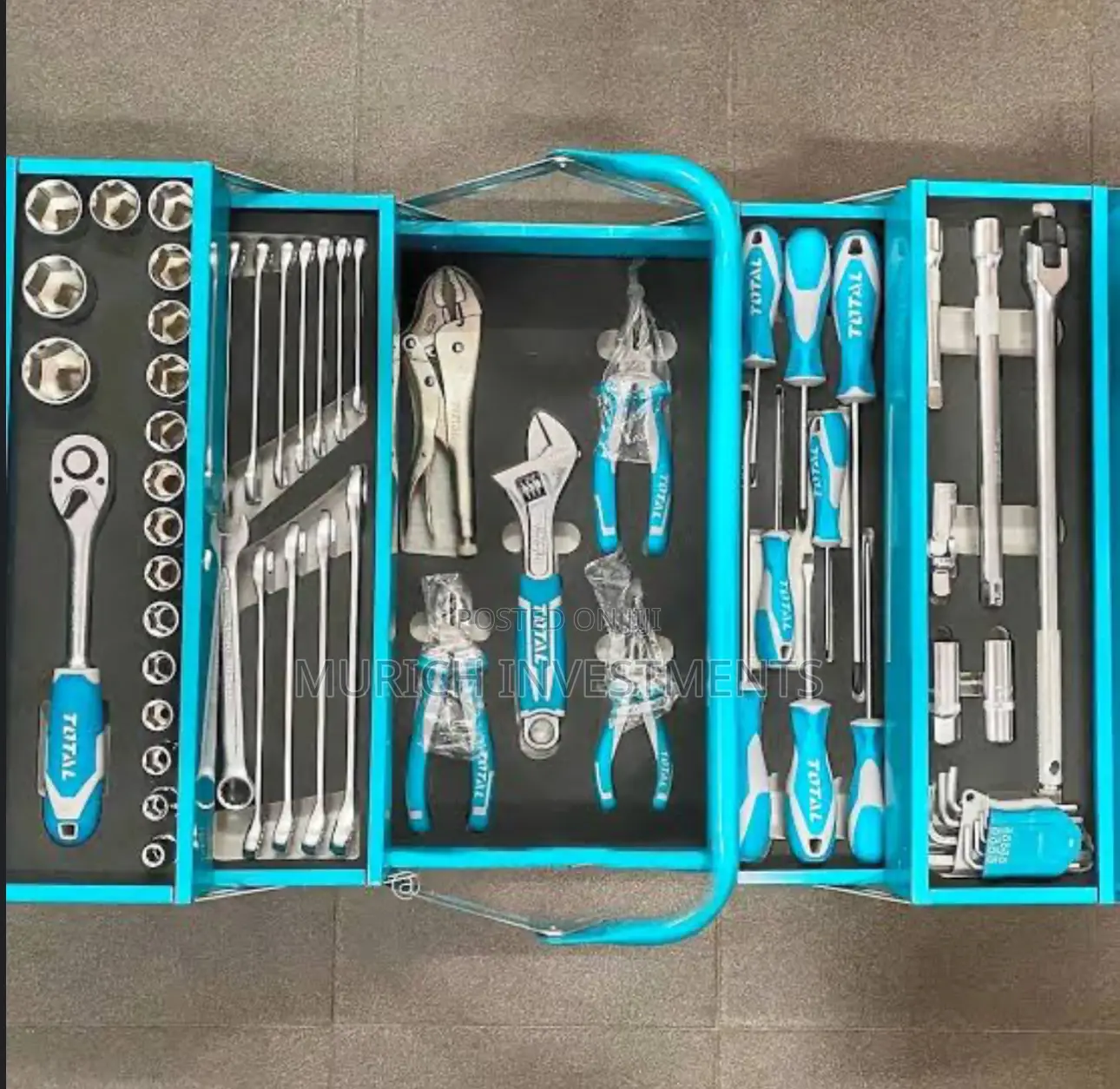 Tool Set 59 Pieces THTCS12591 Total