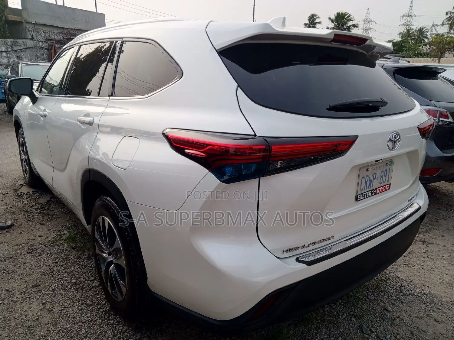 Toyota Highlander XLE 2021 White