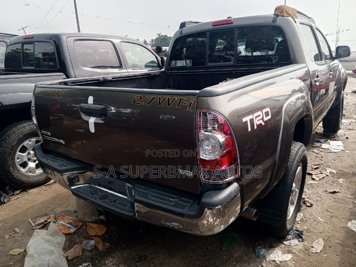 Toyota Tacoma Double Cab V6 Automatic 2010 Brown