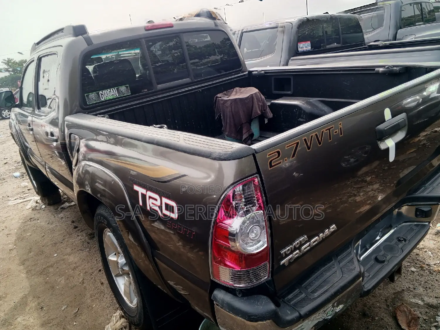Toyota Tacoma Double Cab V6 Automatic 2010 Brown
