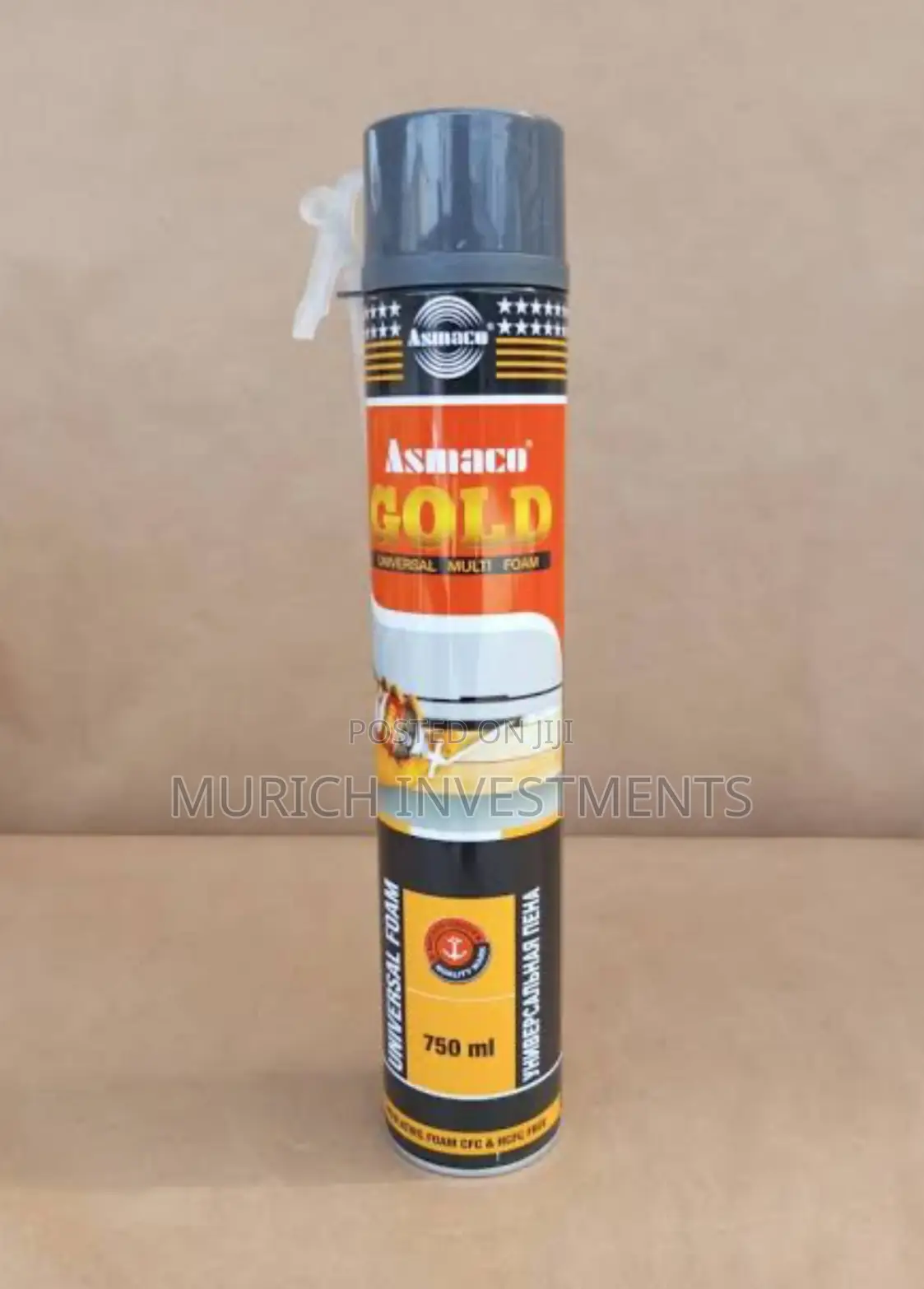 Asmaco Foam Spray To Fill Voids Cracks 750ML in Lagos Island (Eko