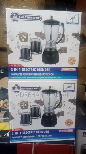 Master Chief 3 in 1 Electric Blender MC-B144 