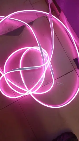 Pink Color Neon Strip Lights by Meters