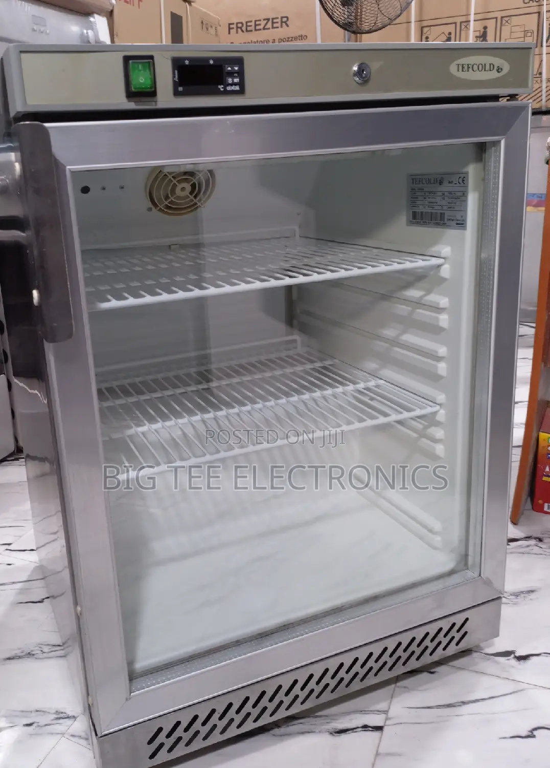 Tefcold Wine Chiller Display Fridge.